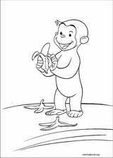 Curious George coloring page (012)