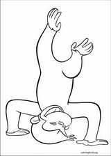 Curious George coloring page (015)