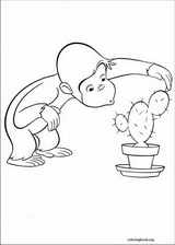 Curious George coloring page (021)