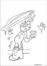 Curious George coloring page (026)