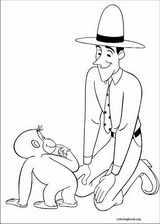 Curious George coloring page (030)