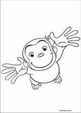 Curious George coloring page (032)