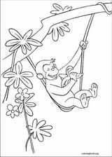 Curious George coloring page (039)