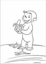 Curious George coloring page (041)