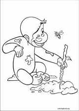 Curious George coloring page (042)