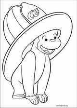 Curious George coloring page (043)