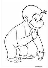 Curious George coloring page (046)