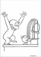 Curious George coloring page (049)