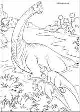 Dinosaur coloring page (051)