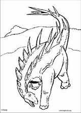 Dinosaur coloring page (056)