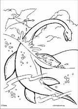 Dinosaur coloring page (063)