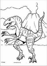 Dinosaur coloring page (065)