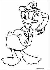 Donald Duck coloring page (039)