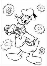 Donald Duck coloring page (045)