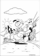 Donald Duck coloring page (078)