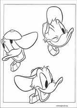 Donald Duck coloring page (090)