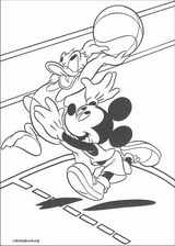 Donald Duck coloring page (123)