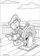 Donald Duck coloring page (124)