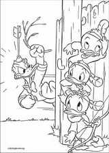 Donald Duck coloring page (126)