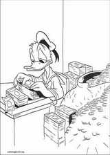 Donald Duck coloring page (150)