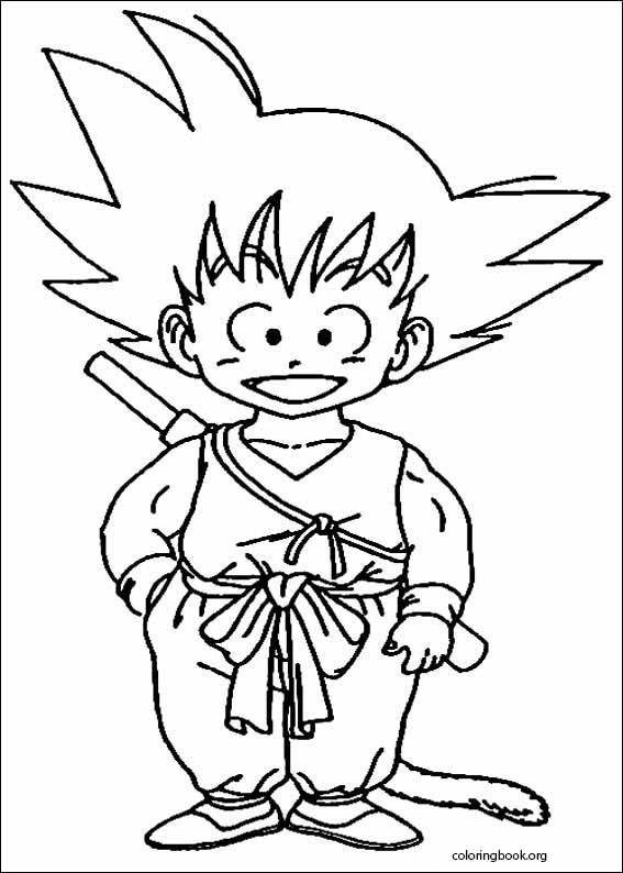 Dragon Ball Z Coloring Pages