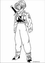 Dragon Ball Z coloring page (020)