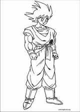 Dragon Ball Z coloring page (036)