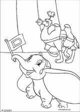 Dumbo coloring page (009)