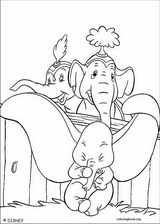 Dumbo coloring page (010)