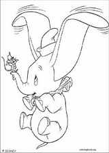 Dumbo coloring page (016)