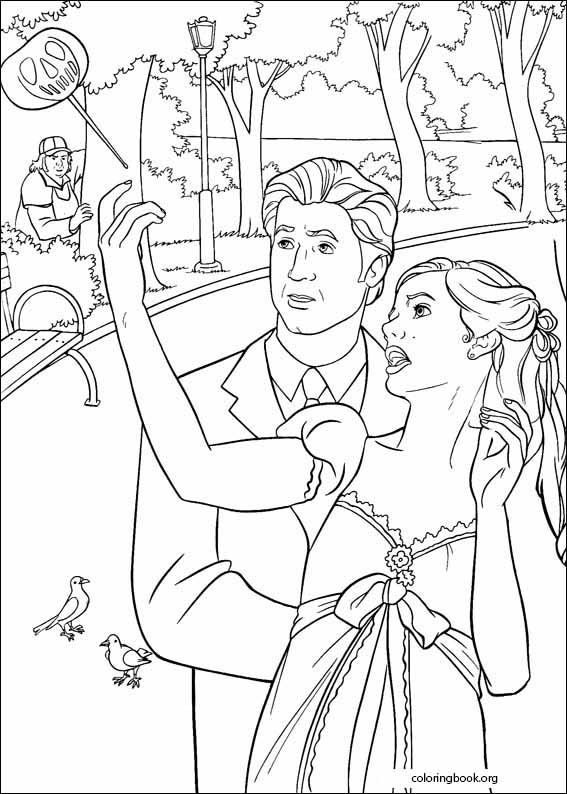 Enchanted coloring page (012)