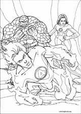 Fantastic Four coloring page (002)