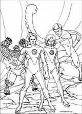 Fantastic Four coloring page (012)