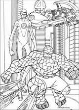 Fantastic Four coloring page (014)