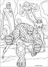 Fantastic Four coloring page (015)