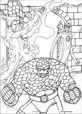 Fantastic Four coloring page (016)