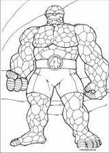 Fantastic Four coloring page (030)