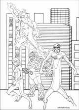 Fantastic Four coloring page (032)