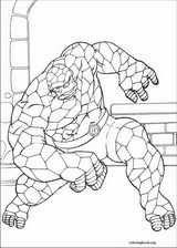 Fantastic Four coloring page (033)