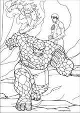 Fantastic Four coloring page (038)