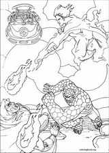 Fantastic Four coloring page (041)