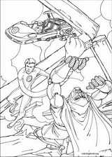 Fantastic Four coloring page (043)