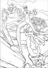 Fantastic Four coloring page (045)