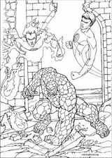 Fantastic Four coloring page (046)