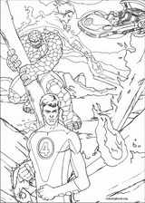 Fantastic Four coloring page (048)