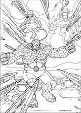 Fantastic Four coloring page (053)