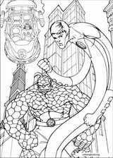 Fantastic Four coloring page (054)