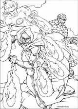 Fantastic Four coloring page (059)