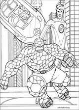 Fantastic Four coloring page (064)