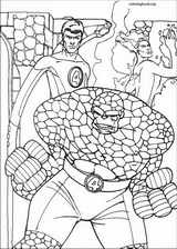 Fantastic Four coloring page (070)